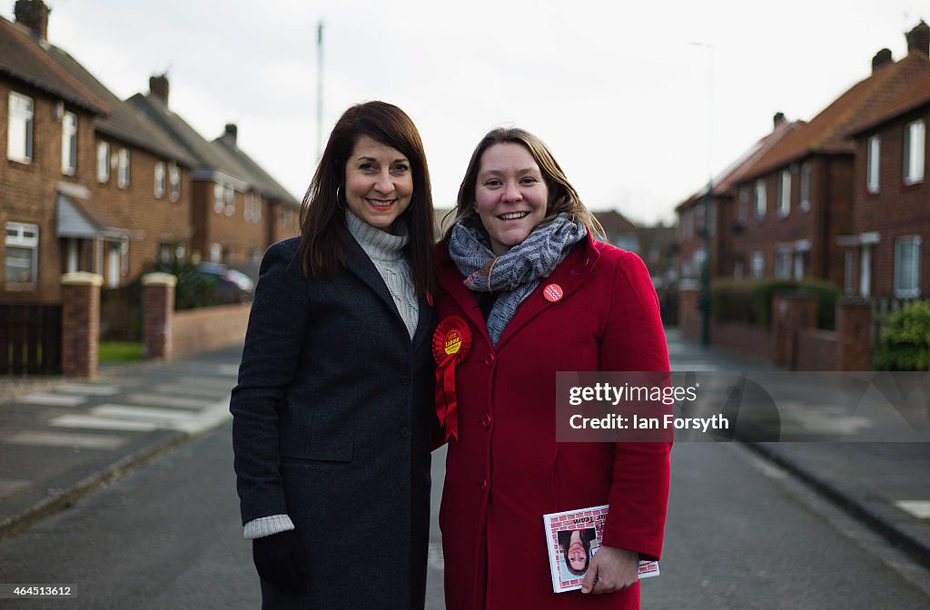 Shadow Health Minister Campaigns In Redcar