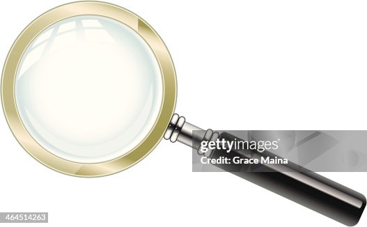 Magnifying glass - VECTOR Magnifying glass - VECTOR