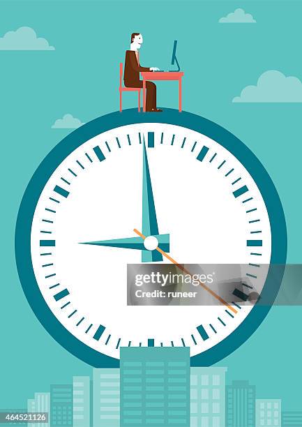 ilustraciones, imágenes clip art, dibujos animados e iconos de stock de trabajo de negocios en la cima de concepto/nuevos negocios - roofing-clip-art