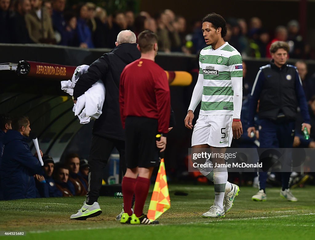 FC Internazionale Milano v Celtic FC - UEFA Europa League Round of 32