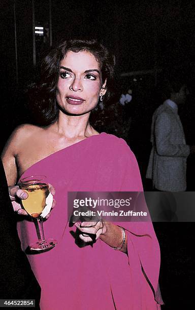 Human rights actvist and sometime actress Bianca Jagger attends an event circa 1978 in New York City, New York.