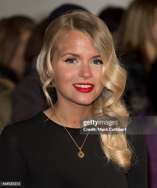 Hetti Bywater attends the National Television Awards at 02 Arena on January 22, 2014 in London, England.