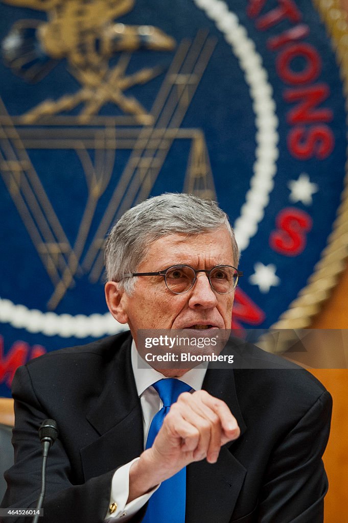 Federal Communications Commission Votes On Net Neutrality Plan