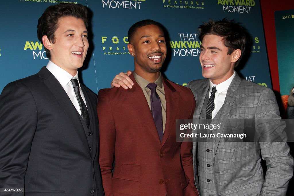 "That Awkward Moment" New York Screening