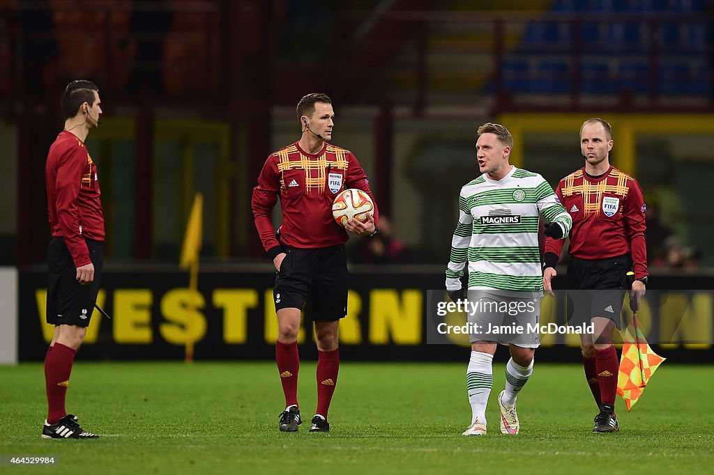 FC Internazionale Milano v Celtic FC - UEFA Europa League Round of 32