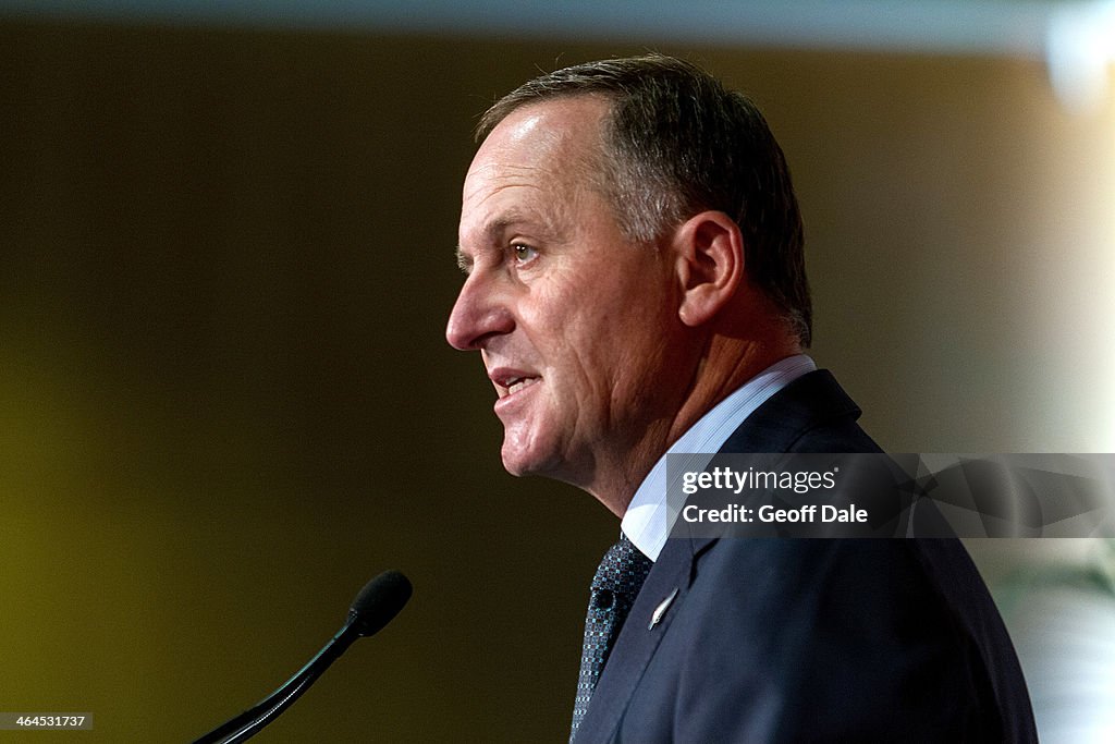John Key Delivers State Of The Nation Speech