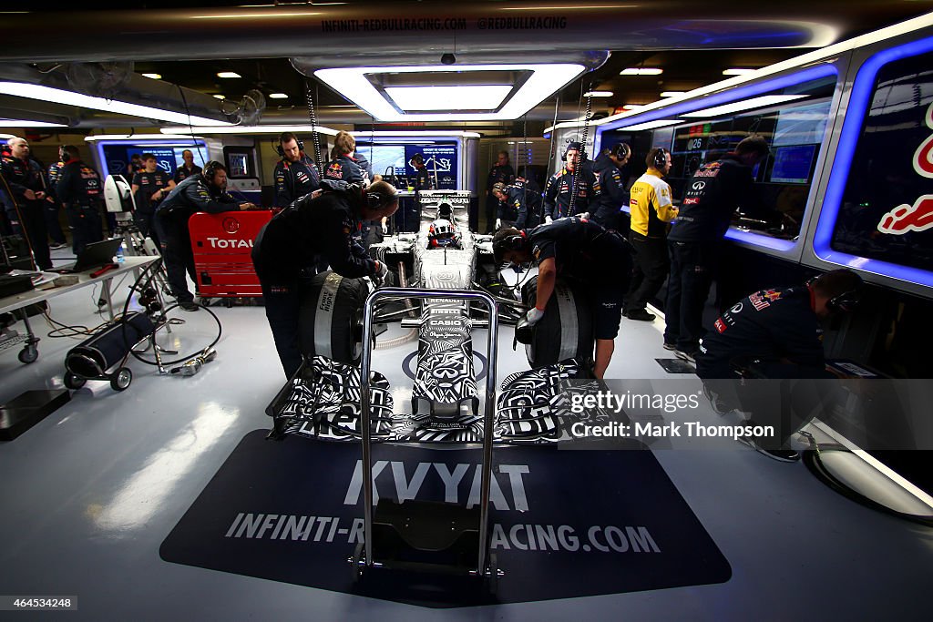 F1 Testing In Barcelona - Day One