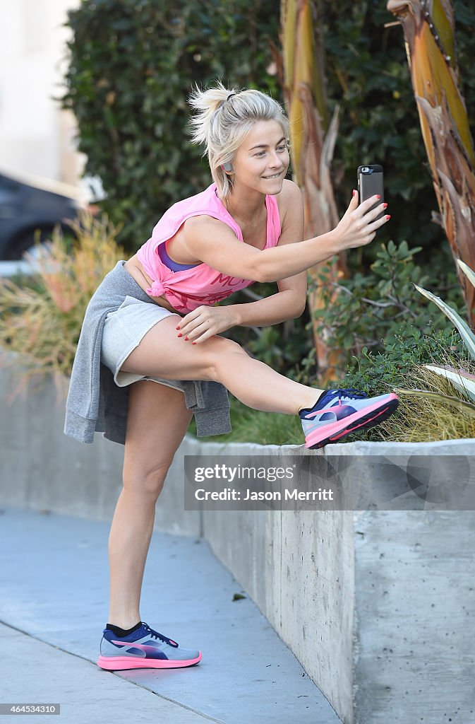 Julianne Hough Is Seen February 26, 2015 In West Hollywood, California