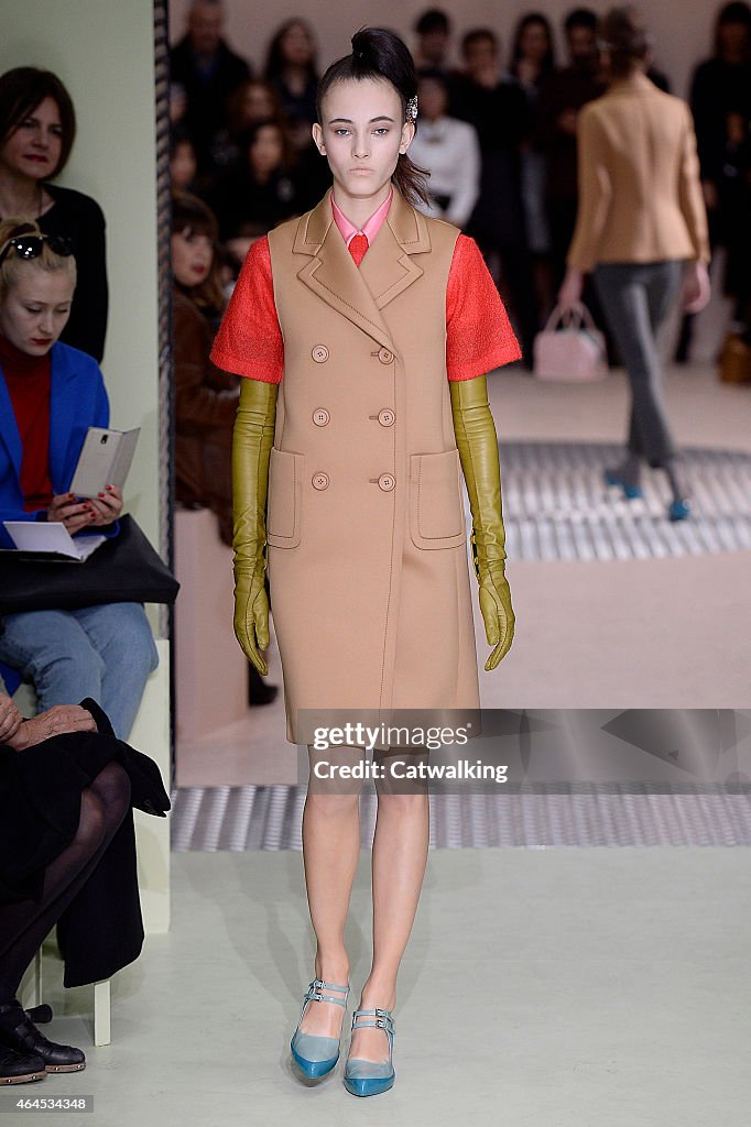 Prada - Runway RTW - Fall 2015 - Milan Fashion Week