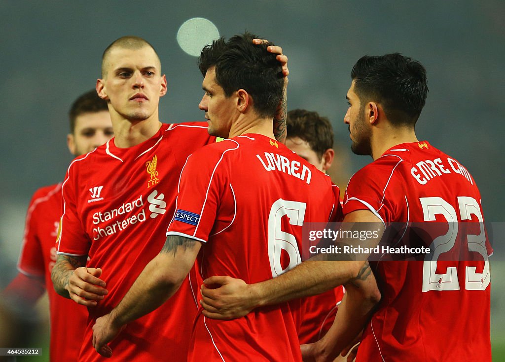 Besiktas JK v Liverpool FC - UEFA Europa League Round of 32