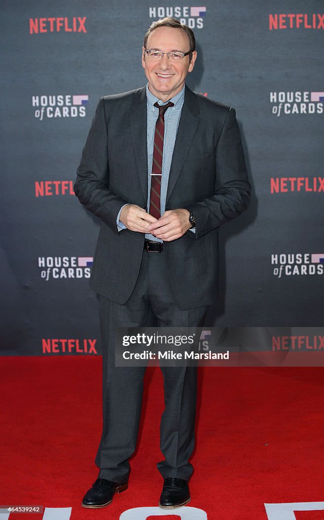 "House Of Cards" Season 3 - World Premiere - Red Carpet Arrivals