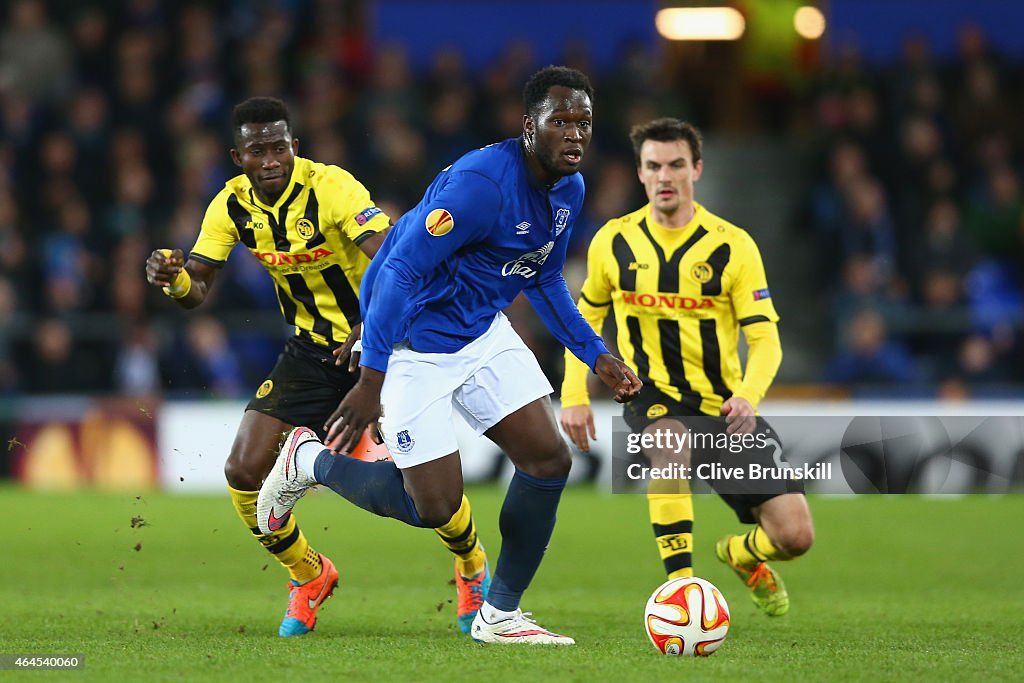 Everton FC v BSC Young Boys - UEFA Europa League Round of 32