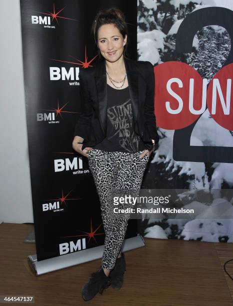 Musician KT Tunstall attends the BMI Snowball at Sundance House on January 22, 2014 in Park City, Utah.