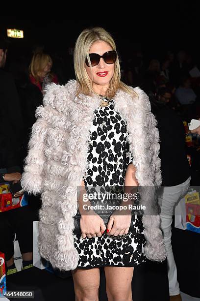 Hofit Golan attends the Moschino show during the Milan Fashion Week Autumn/Winter 2015 on February 26, 2015 in Milan, Italy.