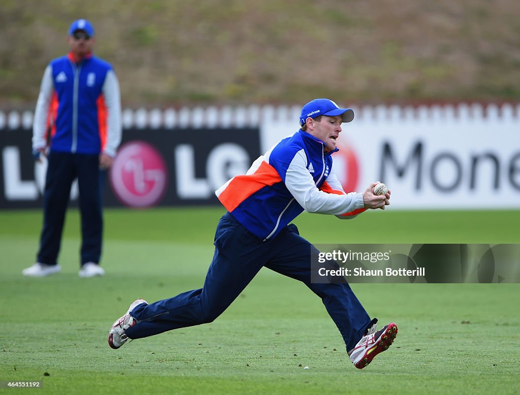 England Nets Session