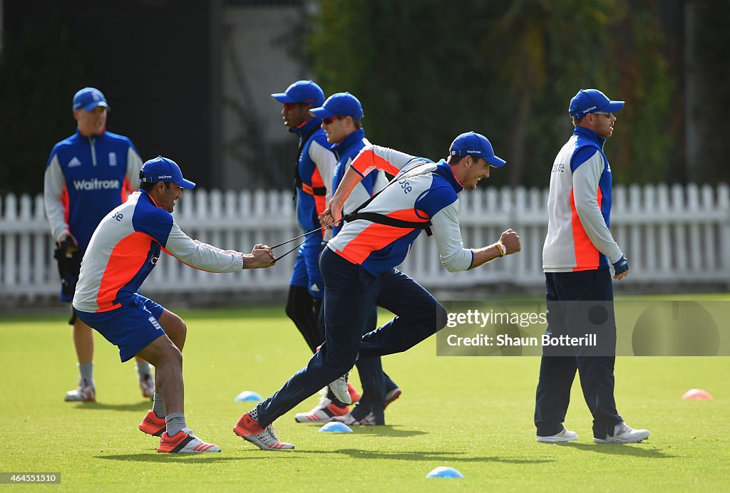 England Nets Session