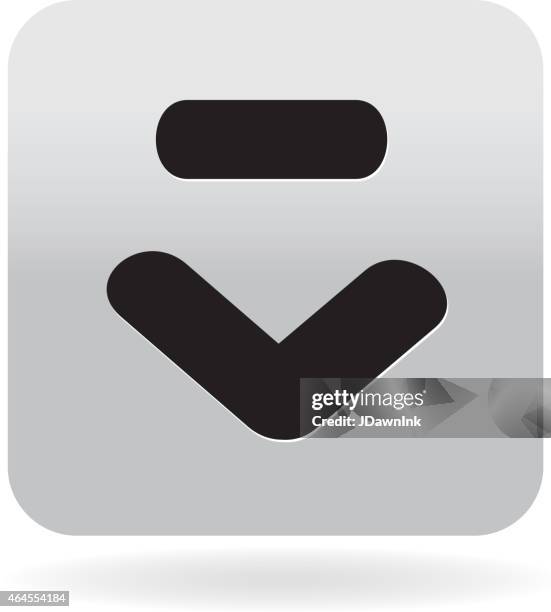 decrease minus icon - decrease infographic stock illustrations