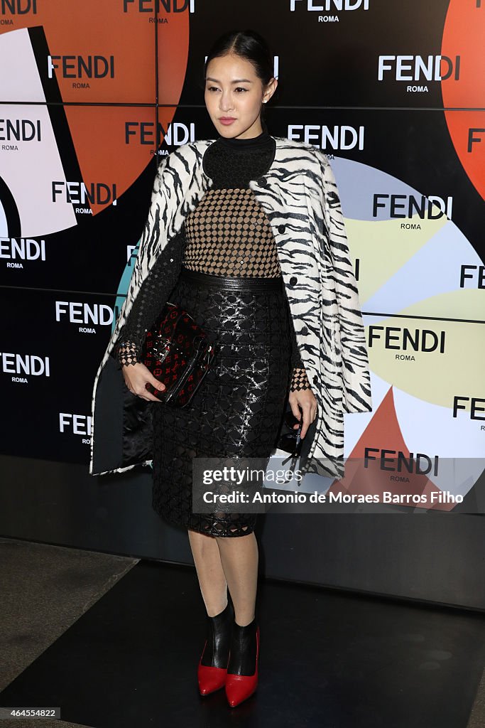 Fendi - Front Row - MFW FW2015