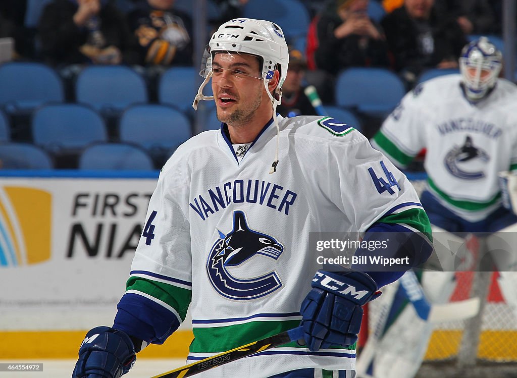 Vancouver Canucks v Buffalo Sabres