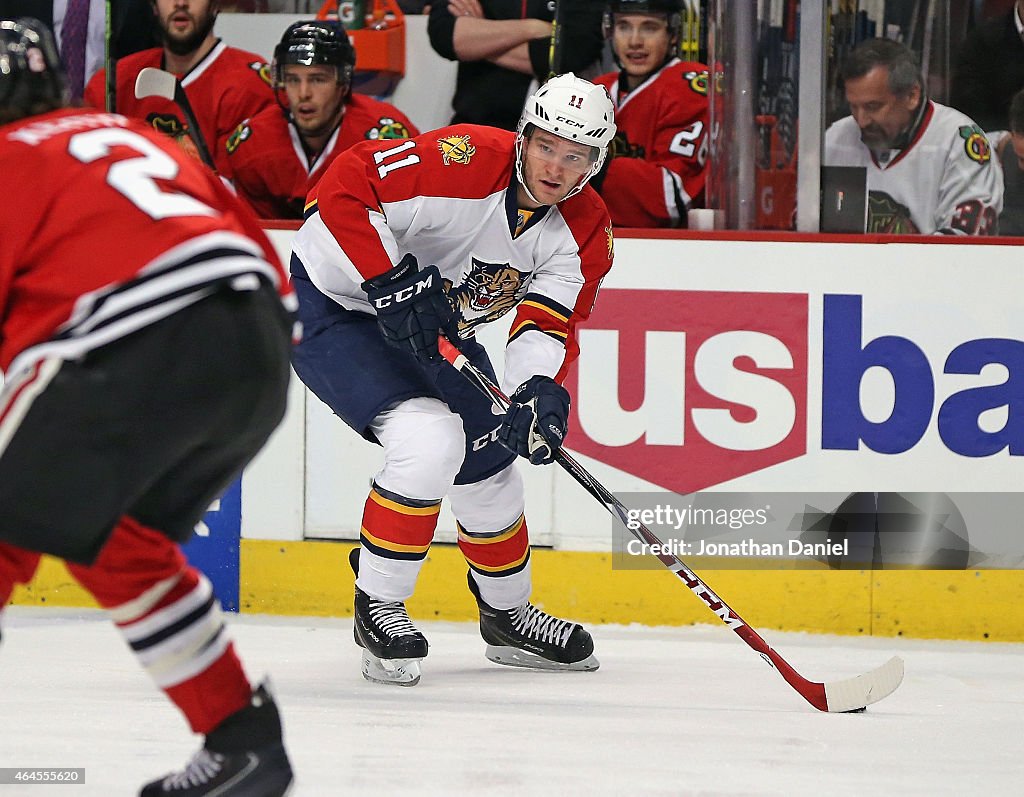 Florida Panthers v Chicago Blackhawks