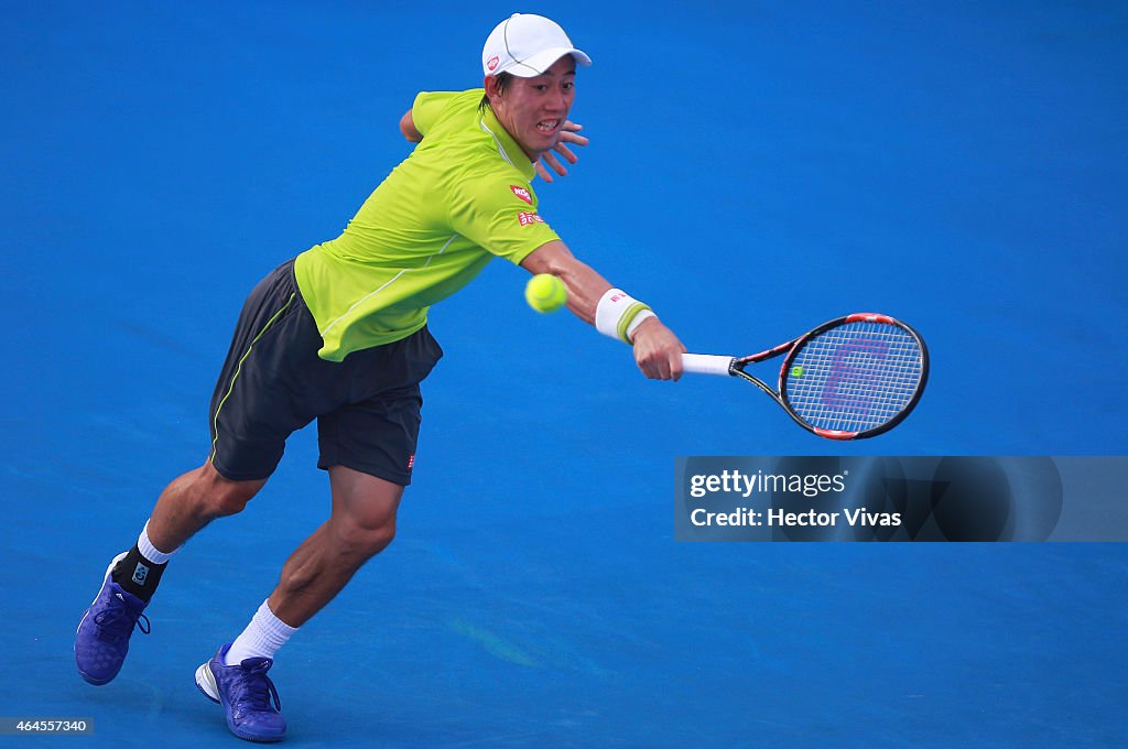 Telcel Mexican Open 2015 - Kei Nishikori v Alexandr Dolgopolov