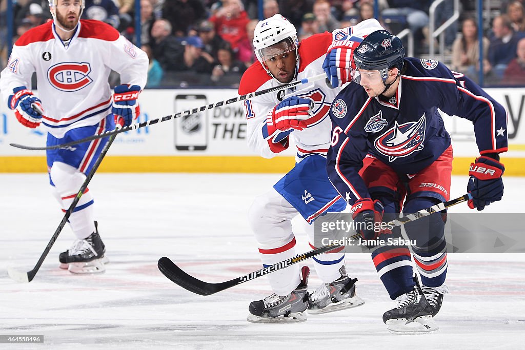 Montreal Canadiens v Columbus Blue Jackets