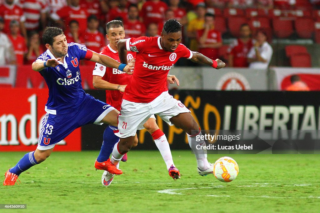 Internacional v Universidad de Chile - Copa Bridgestone Libertadores 2015