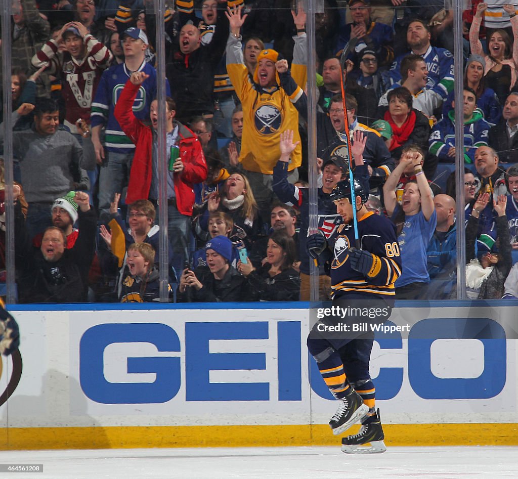 Vancouver Canucks v Buffalo Sabres