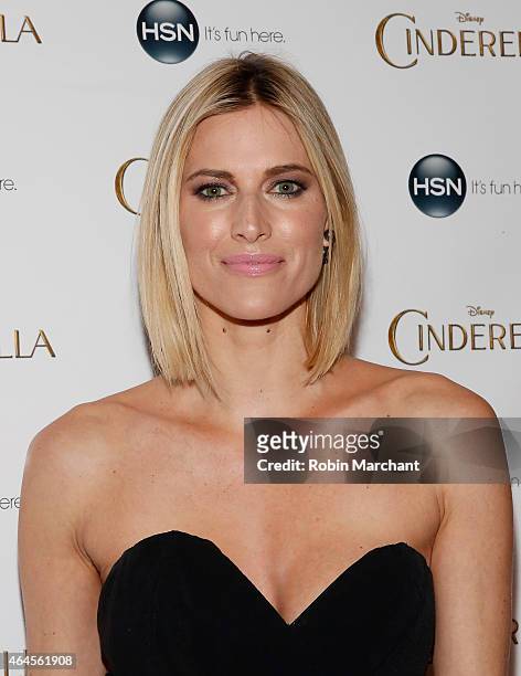 Kristen Taekman attends "Cinderalla" New York Special Screening And "Modern Princess" Clothing Line Preview at Tribeca Grand Hotel on February 26,...