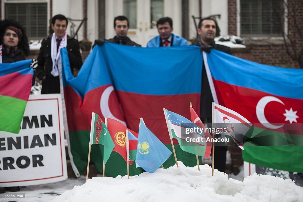 Khojaly Protest at the Embassy of the Republic of Armenia in Washington