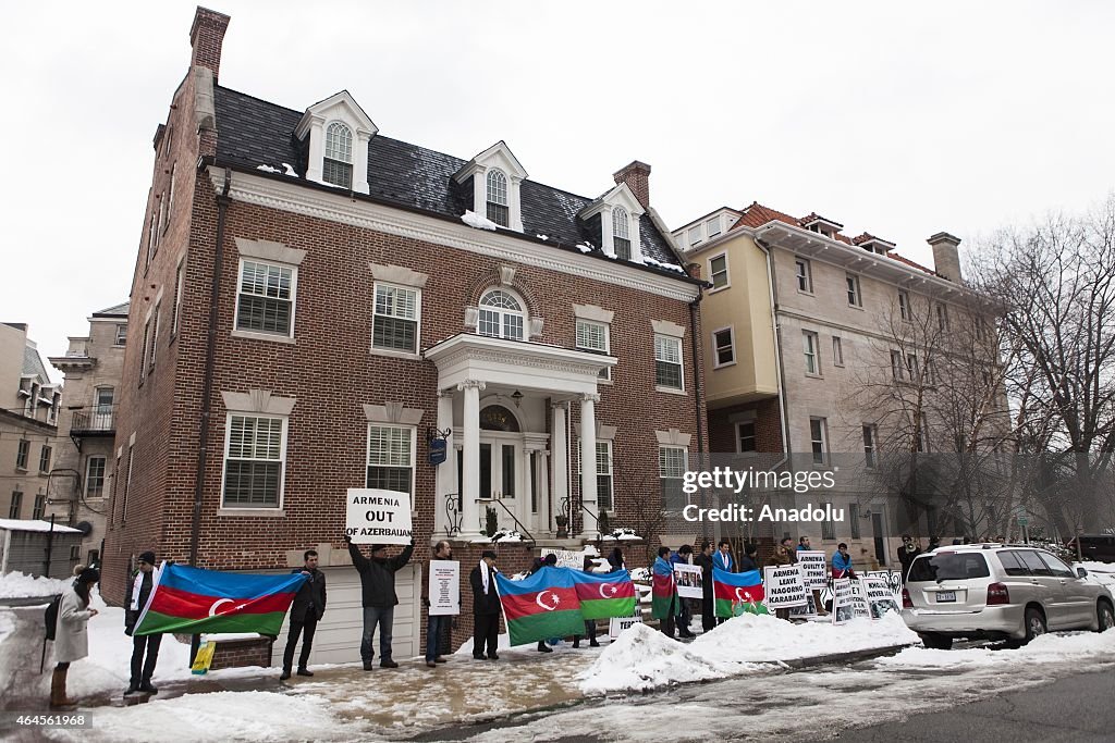 Khojaly Protest at the Embassy of the Republic of Armenia in Washington