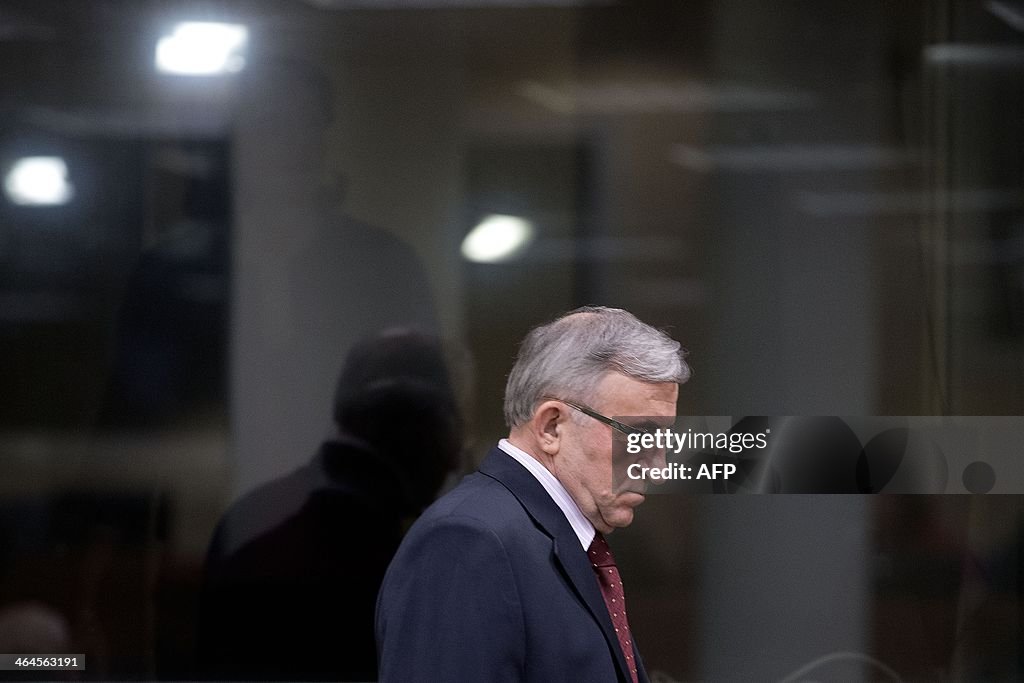 NETHERLANDS-SERBIA-JUSTICE-CRIME-TRIAL-ICTY