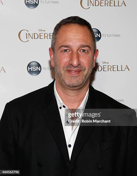 Christos Garkinos attends "Cinderalla" New York Special Screening And "Modern Princess" Clothing Line Preview at Tribeca Grand Hotel on February 26,...