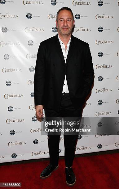 Christos Garkinos attends "Cinderalla" New York Special Screening And "Modern Princess" Clothing Line Preview at Tribeca Grand Hotel on February 26,...