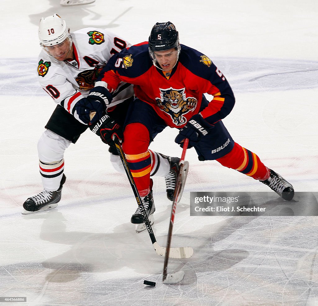 Chicago Blackhawks v Florida Panthers