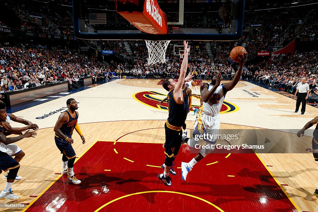 Golden State Warriors v Cleveland Cavaliers