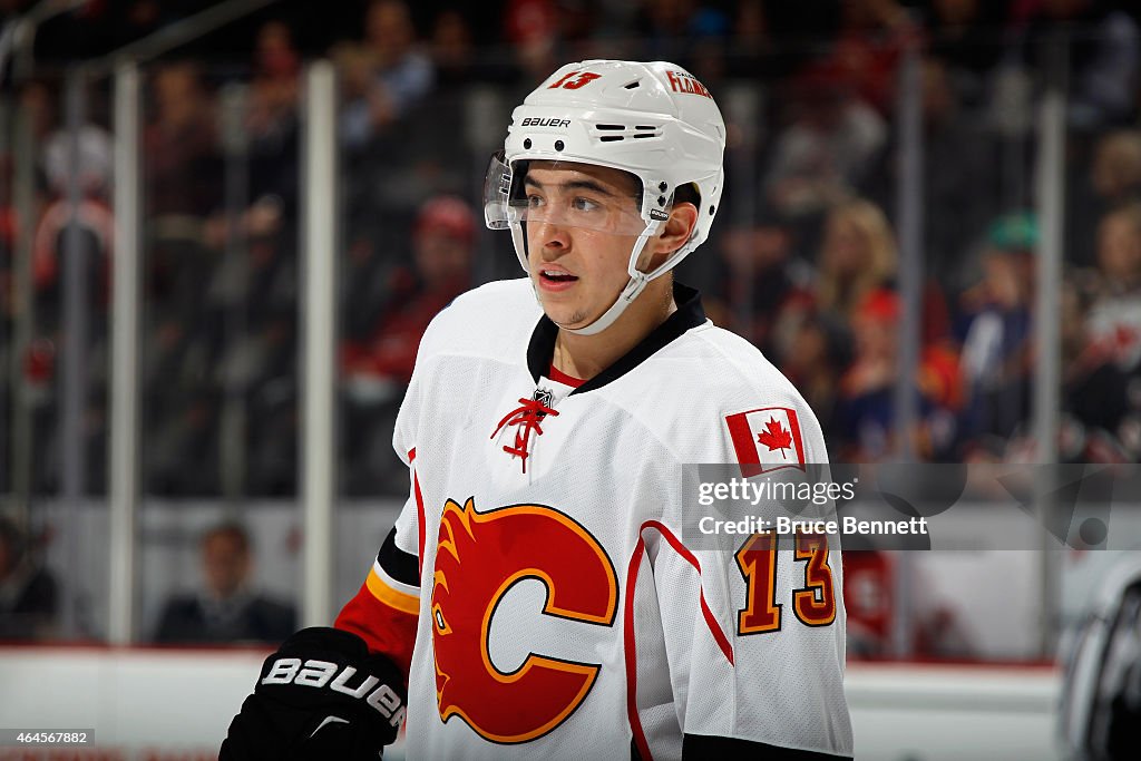 Calgary Flames v New Jersey Devils