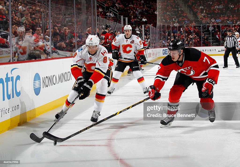 Calgary Flames v New Jersey Devils