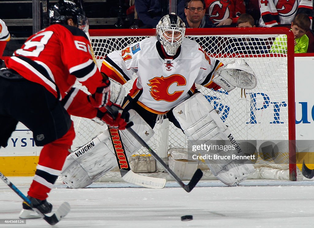 Calgary Flames v New Jersey Devils