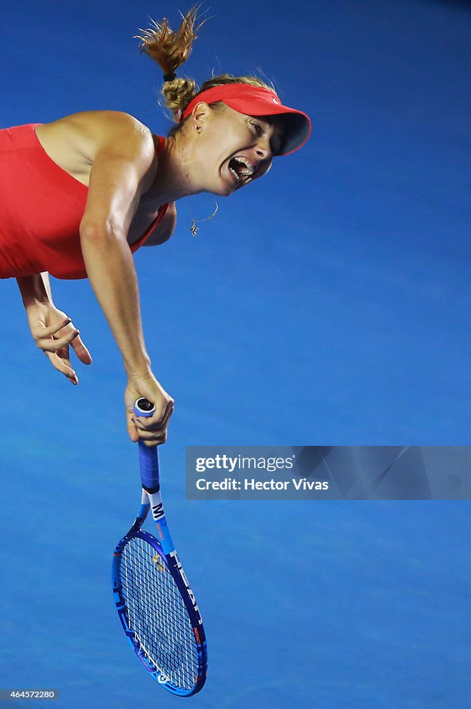 Telcel Mexican Open 2015 - Maria Sharapova v Magdalena Rybarikova