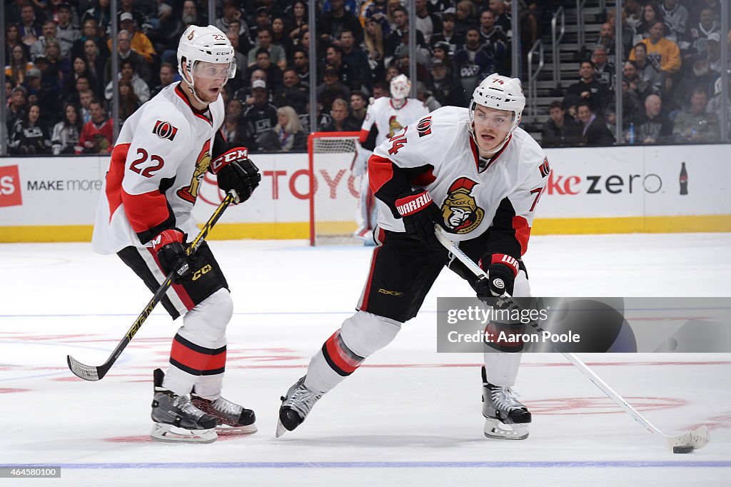 Ottawa Senators v Los Angeles Kings