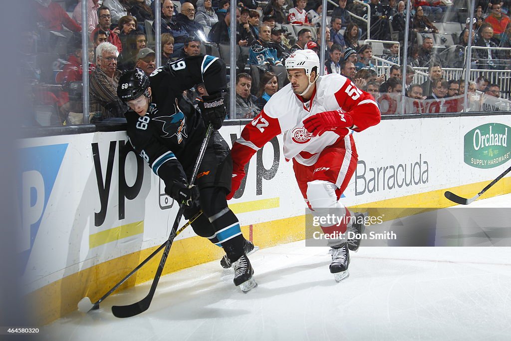 Detroit Red Wings v San Jose Sharks