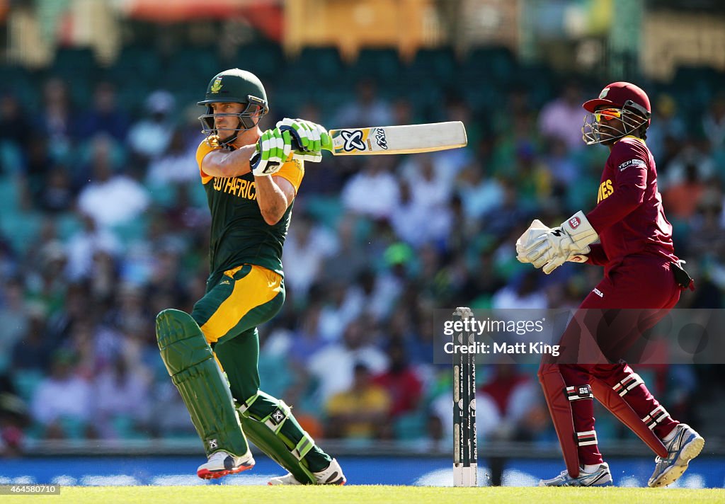 South Africa v West Indies - 2015 ICC Cricket World Cup