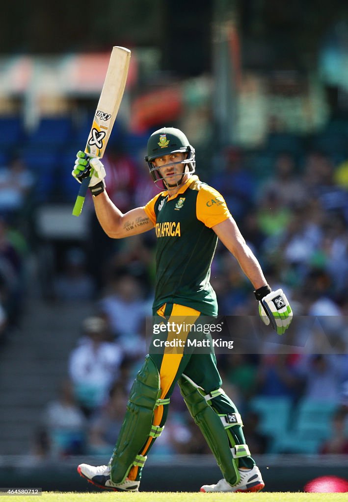 South Africa v West Indies - 2015 ICC Cricket World Cup