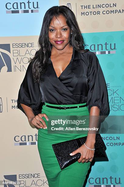 Actress Nadine Ellis attends Essence Magazine's 5th Annual Black Women In Music Event at 1 OAK on January 22, 2014 in West Hollywood, California.