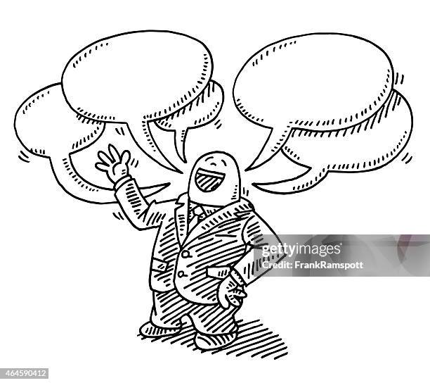 Mouth Talking Drawing High Res Illustrations - Getty Images