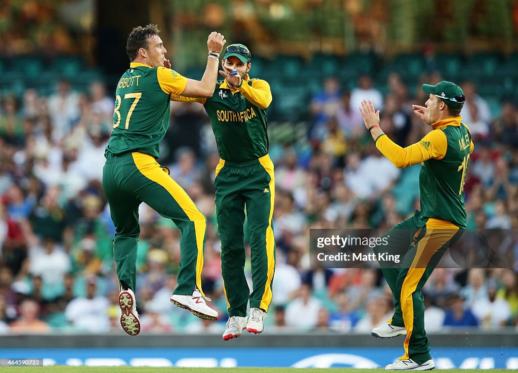 South Africa v West Indies - 2015 ICC Cricket World Cup