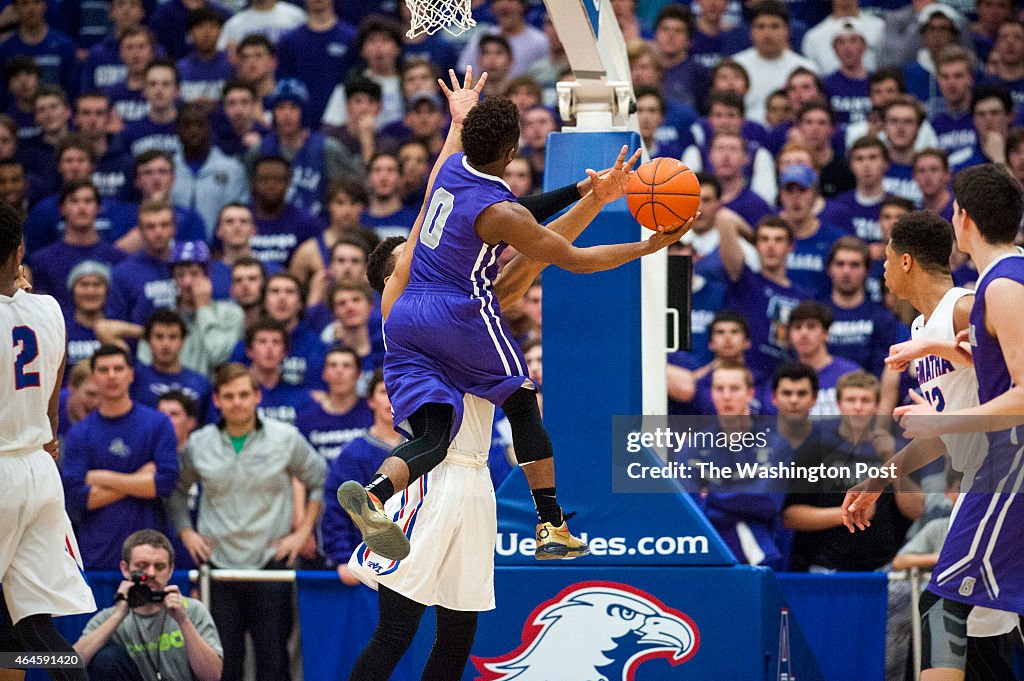 Boys Washington Catholic Athletic Conference (WCAC) championship game pits Gonzaga against DeMatha