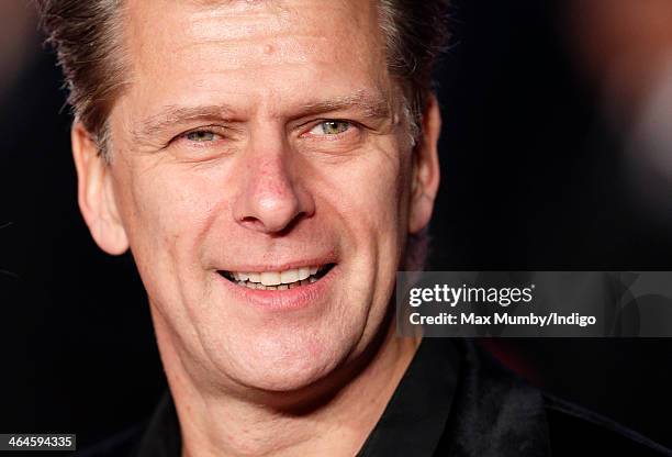 Andrew Castle attends the UK Premiere of 'Jack Ryan: Shadow Recruit' at Vue Leicester Square on January 20, 2014 in London, England.