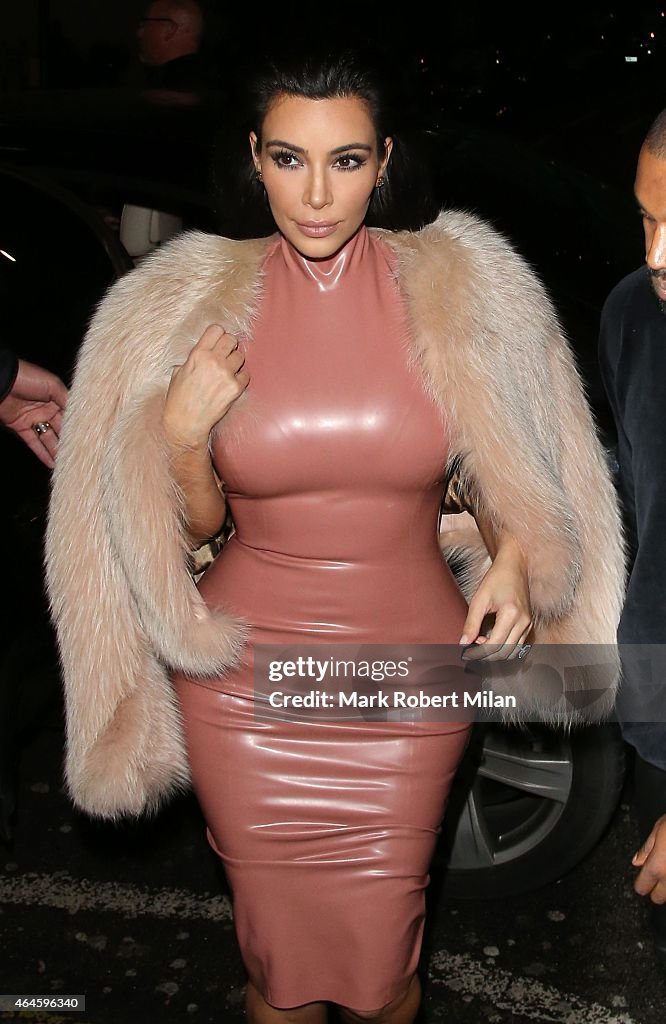 London Celebrity Sightings - February 26, 2015